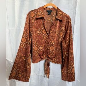 Rachel Zoe Multicolor Paisley Blouse